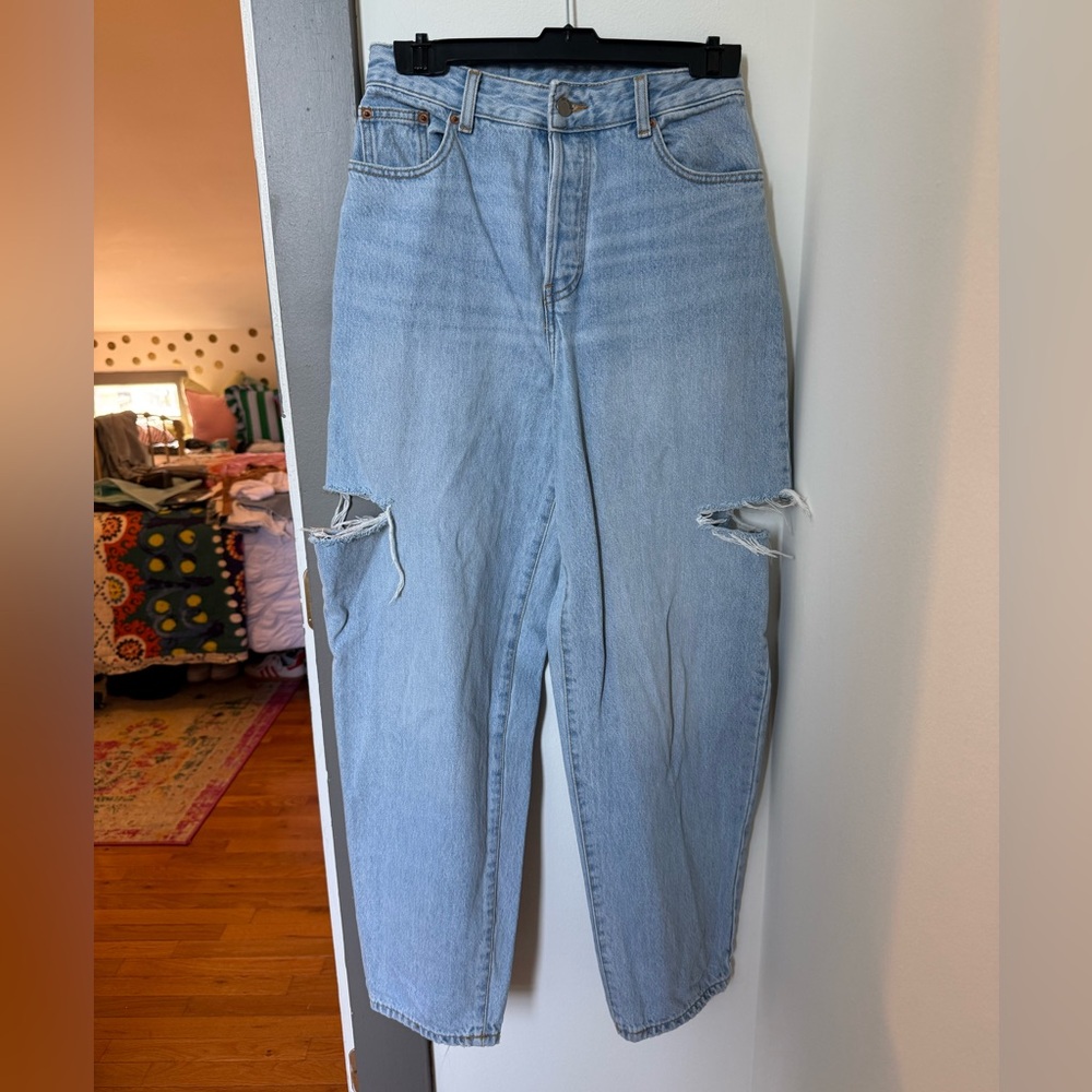 Dr. Denim Light Blue Barrel-ish Jeans